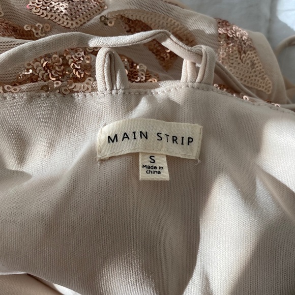 NUDE SEQUIN DRESS - Picture 5 of 5